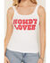 Image #3 - White Crow Women's Howdy Lover Graphic Tank, White, hi-res