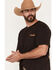 Image #3 - Wrangler Men's Rodeo Short Sleeve Graphic T-Shirt, Dark Brown, hi-res