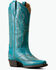 Image #1 - Ariat Girls' Casanova Western Boots - Snip Toe, Blue, hi-res