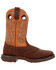 Image #2 - Durango Men's Rebel Western Boots, Brown, hi-res