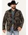 Image #1 - Moonshine Spirit&reg; Men's Southwestern Print Snap Jacket, Black, hi-res