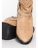 Image #4 - Shyanne Women's Tanya Slouch Harness Fashion Boots - Pointed Toe, Tan, hi-res