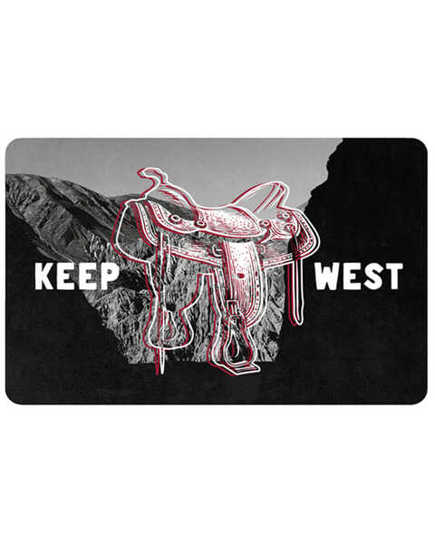 Image #1 - Boot Barn Keep West Saddle Gift Card , No Color, hi-res