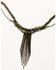 Image #1 - Wonderwest Women's Fringe Statement Necklace, Pewter, hi-res