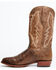 Image #3 - El Dorado Men's Sahara Western Boots - Medium Toe, Dark Brown, hi-res