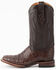 Image #3 - Ferrini Men's Belly Caiman Crocodile Exotic Western Boots, Chocolate, hi-res