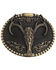 Image #1 - Cody James® Men's Deer Skull Belt Buckle, Bronze, hi-res
