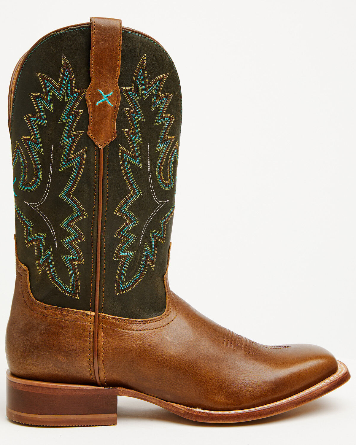 Image #2 - Twisted X Men's Rancher Western Boots - Broad Square Toe, Brown, hi-res