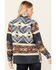 Image #4 - Idyllwind Women's Luttrell Southwestern Print Shacket , Dark Blue, hi-res