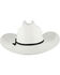 Image #3 - Cody James Kids' Straw Cowboy Hat, White, hi-res