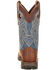 Image #4 - Durango Men's Rebel Western Work Boots - Steel Toe, Brown, hi-res