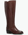 Image #1 - Frye Women's Carson 2 Piping Tall Wide Calf Fashion Boots - Round Toe, Brown, hi-res