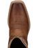 Image #6 - Justin Women's Rein Waxy Western Boots - Square Toe, Brown, hi-res