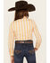 Image #4 - Cruel Girl Girls' Striped Long Sleeve Snap Western Shirt , Multi, hi-res