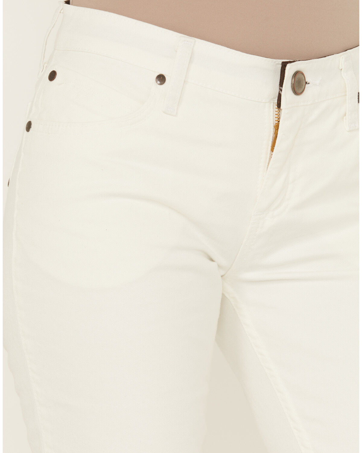 Image #2 - Wrangler Women's Q Baby Ultimate Riding Jeans, Off White, hi-res