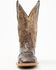 Image #4 - Corral Men's Exotic Ostrich Barbed Wire Western Boots - Broad Square Toe , Brown, hi-res