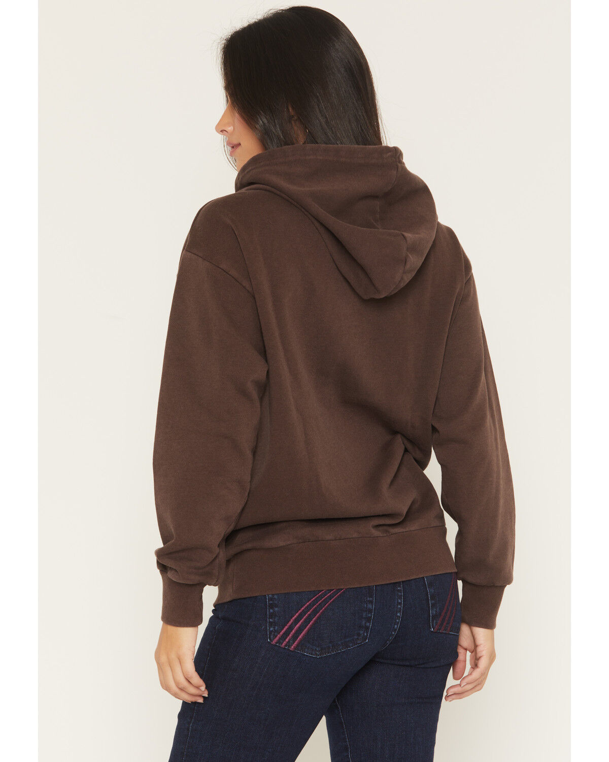 Image #4 - Youth in Revolt Women's Steer Hoodie, Brown, hi-res