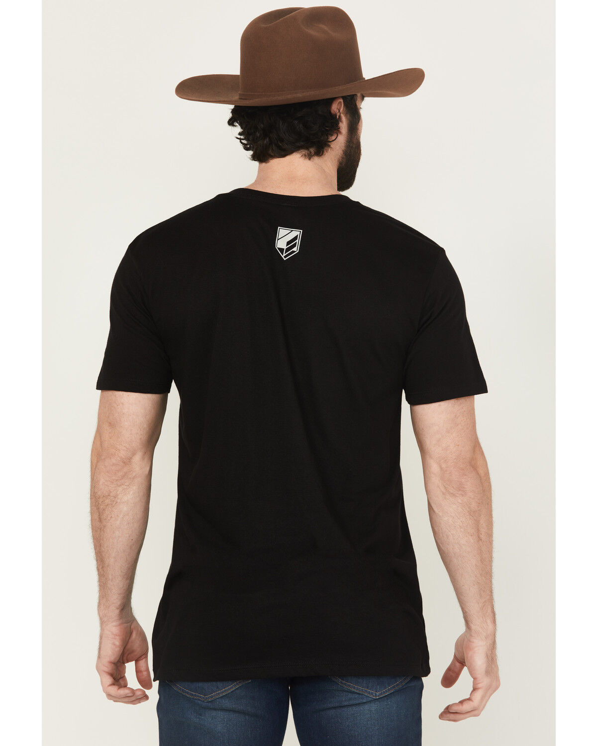 Image #4 - RANK 45&reg; Men's Southwest Bull Short Sleeve Graphic T-Shirt, Black, hi-res