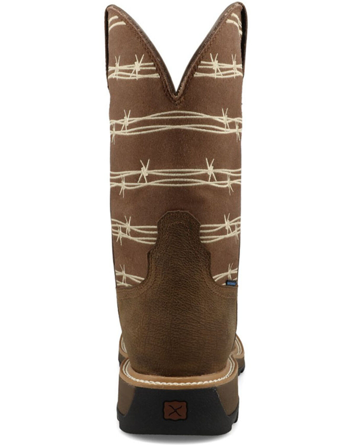 Image #5 - Twisted X Men's 11" UltraLite X&trade; Work Boots - Composite Toe, Brown, hi-res