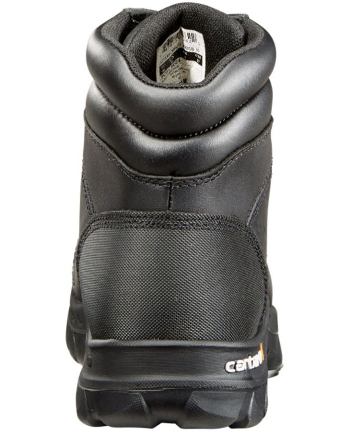 Image #4 - Carhartt Men's 6" Rugged Flex&reg; Waterproof Work Boots - Composite Toe, Black, hi-res