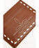 Image #2 - Shyanne Women's Lacie Boot Stitch Credit Card Wallet, Brown, hi-res