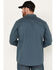 Image #4 - Cody James Men's FR Long Sleeve Pearl Snap Work Shirt, Blue, hi-res