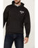 Image #4 - Cowboy Hardware Men's Lock & Load Hooded Jacket , Black, hi-res