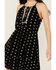 Image #3 - Idyllwind Women's Zelida Embroidered Halter Neck Mini Dress, Black, hi-res
