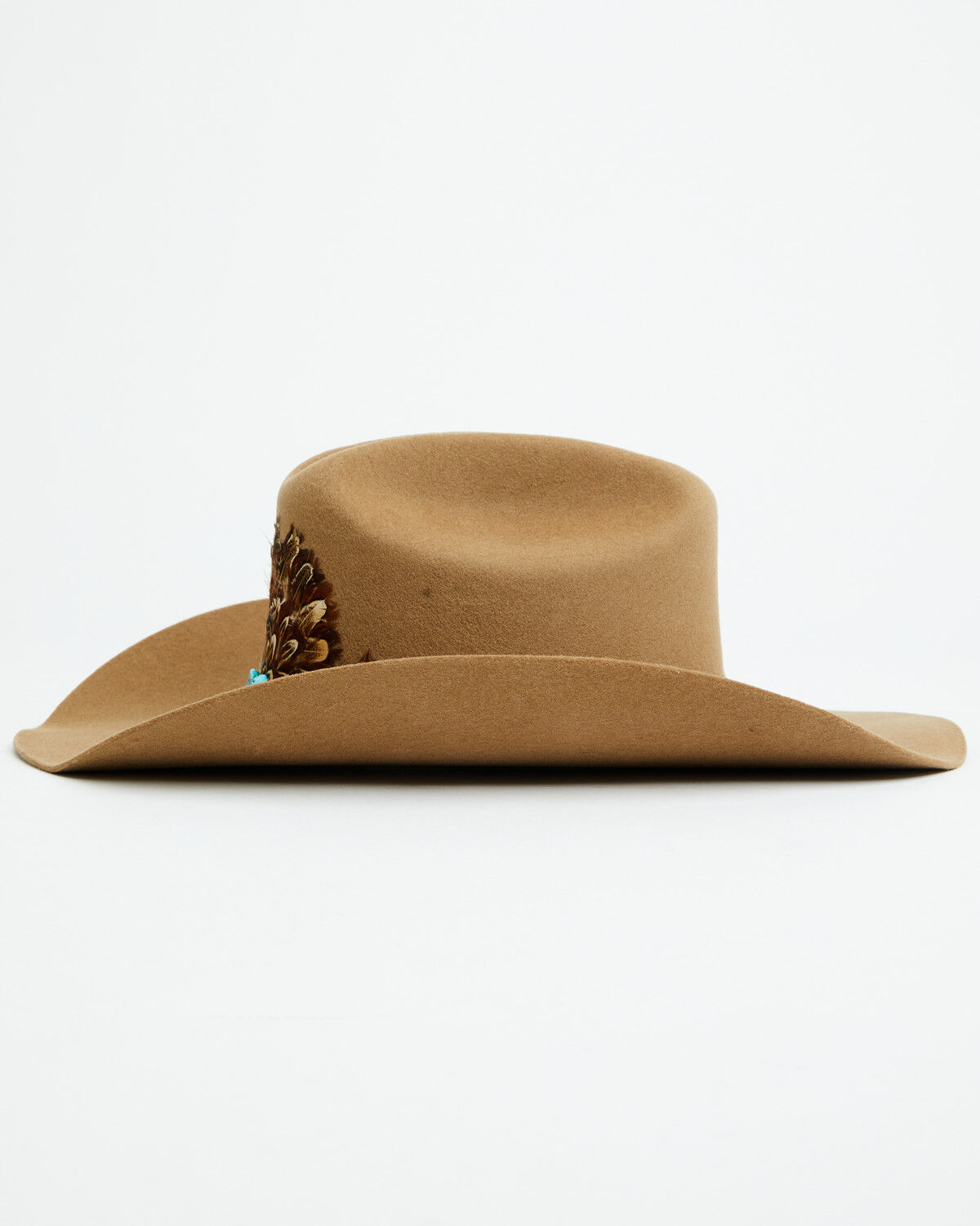 Image #3 - Idyllwind Women's Gladstone Feather Wool Cowboy Hat, Taupe, hi-res