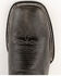 Image #6 - Ferrini Men's Colton Western Boot - Broad Square Toe, Black, hi-res