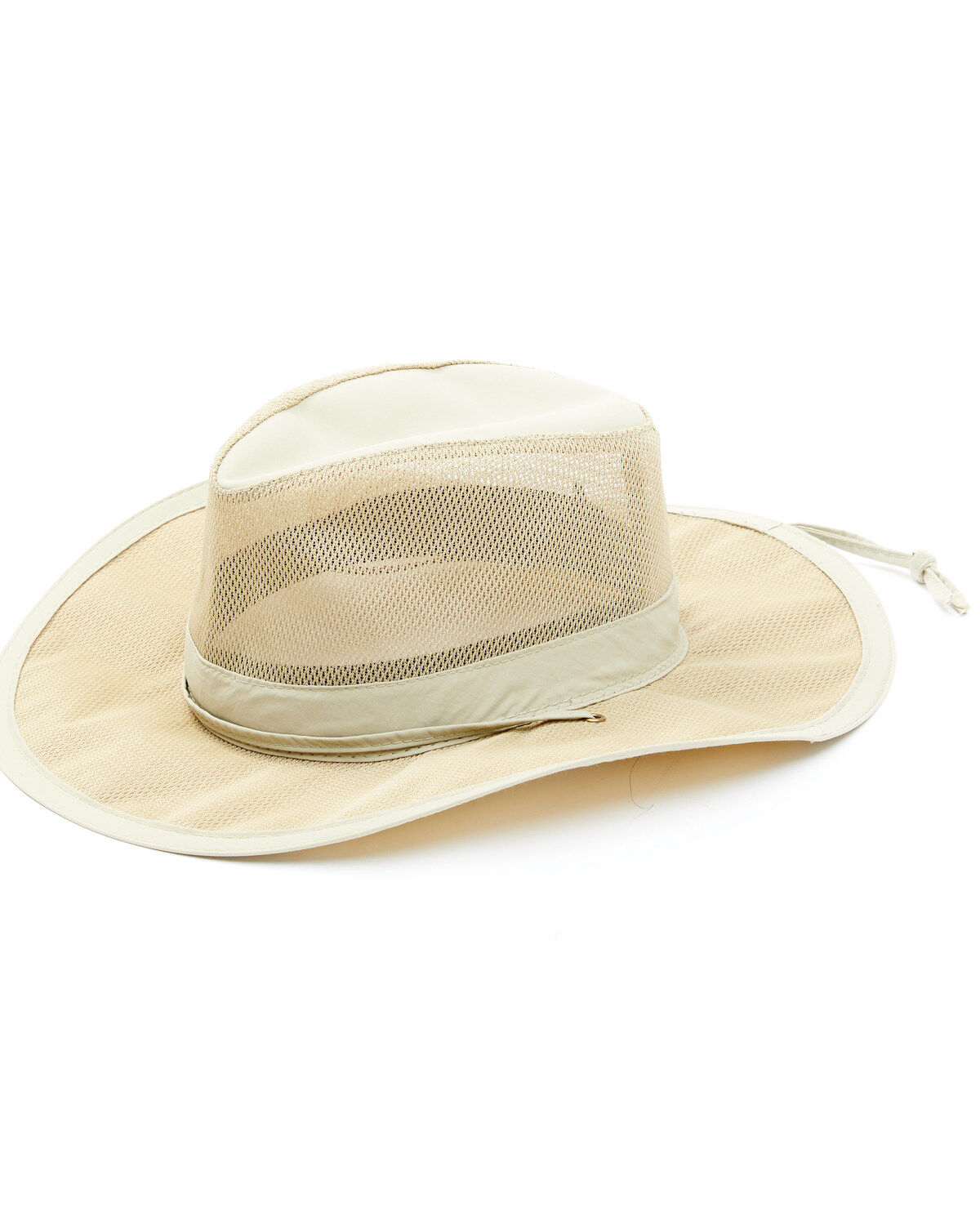 Image #1 - Hawx Men's Mesh Vented Work Sun Hat, Tan, hi-res