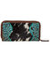 Image #3 - Myra Bag Women's Ridge Morning Glory Duo Tone Wallet , Turquoise, hi-res