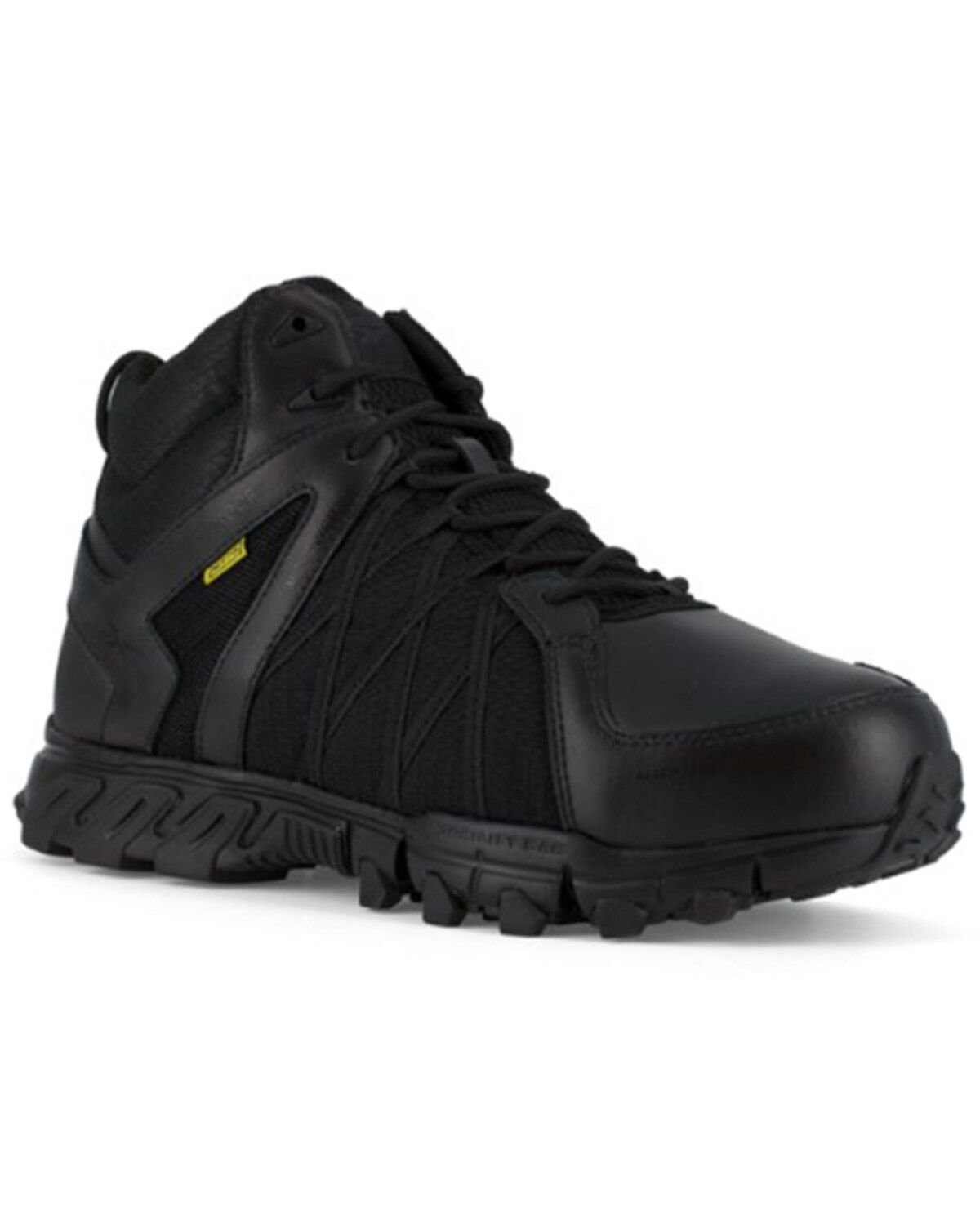 Image #1 - Reebok Men's Trailgrip Waterproof Athletic Hiker Work Boots - Alloy Toe, Black, hi-res