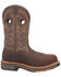 Image #2 - Dan Post Men's Kirk 11" Pull-On Waterproof Work Boots - Broad Square Toe, Tan, hi-res