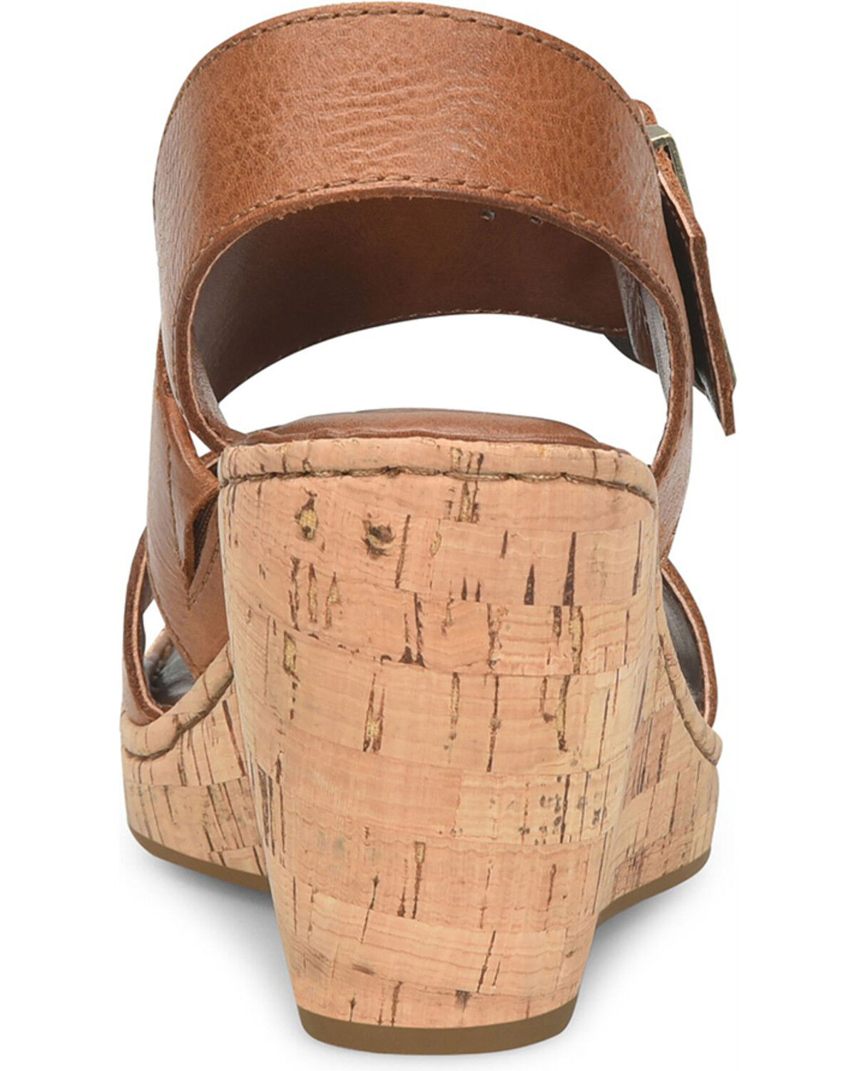 Image #5 - Born Women's Sapphire Wedge Sandals, Distressed Brown, hi-res