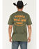 Image #1 - Seager Men's America's Choice Short Sleeve Graphic T-Shirt, Green, hi-res