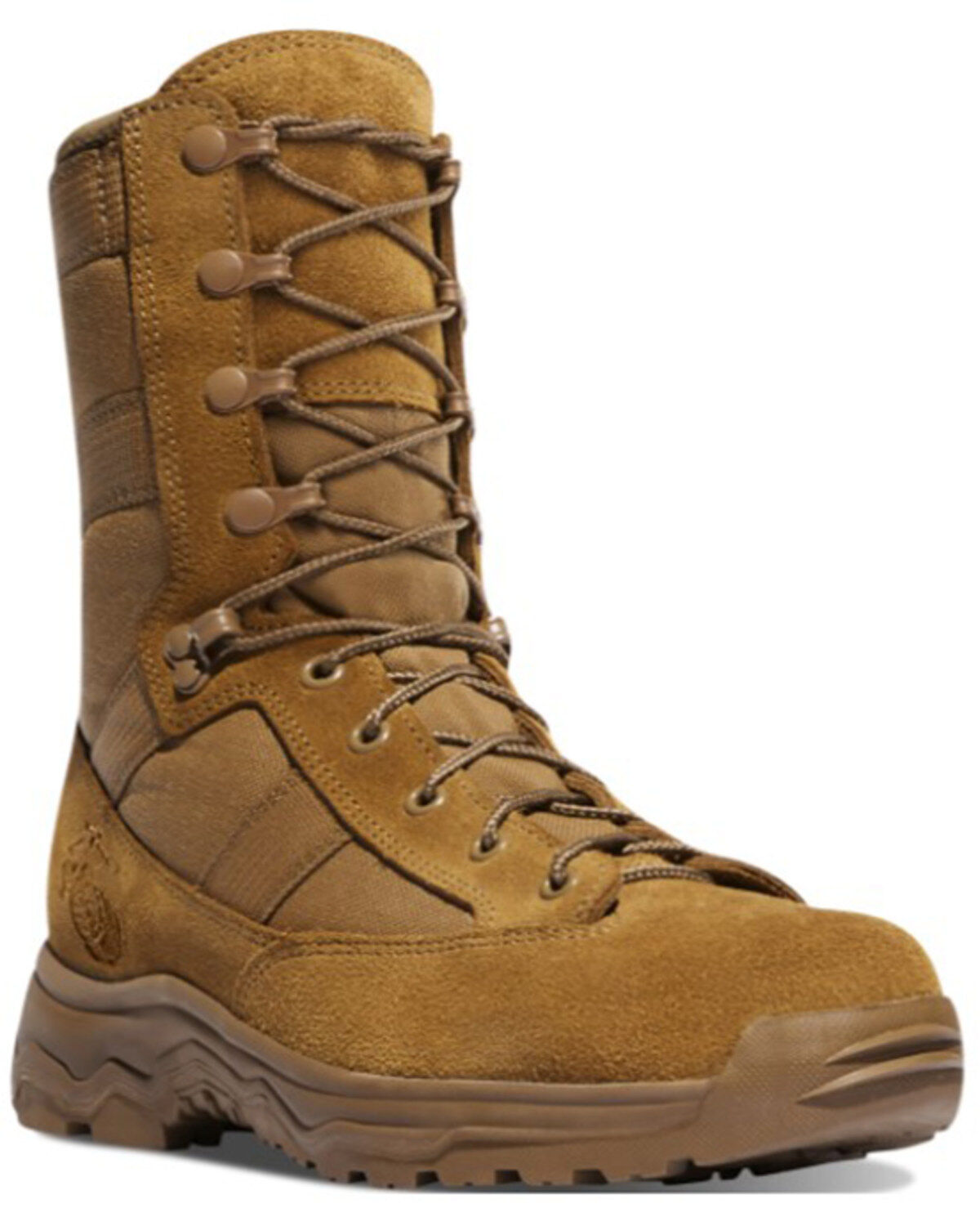 Image #1 - Danner Men's Reckoning 8" Coyote GTX EGA Lace-Up Boots - Soft Toe, Brown, hi-res