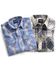 Image #3 - Wrangler Men's Assorted Classic Short Sleeve Western Shirt - Big & Tall, Stripe, hi-res