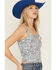 Image #2 - Levi's Women's Floral Print Denim Bustier, , hi-res