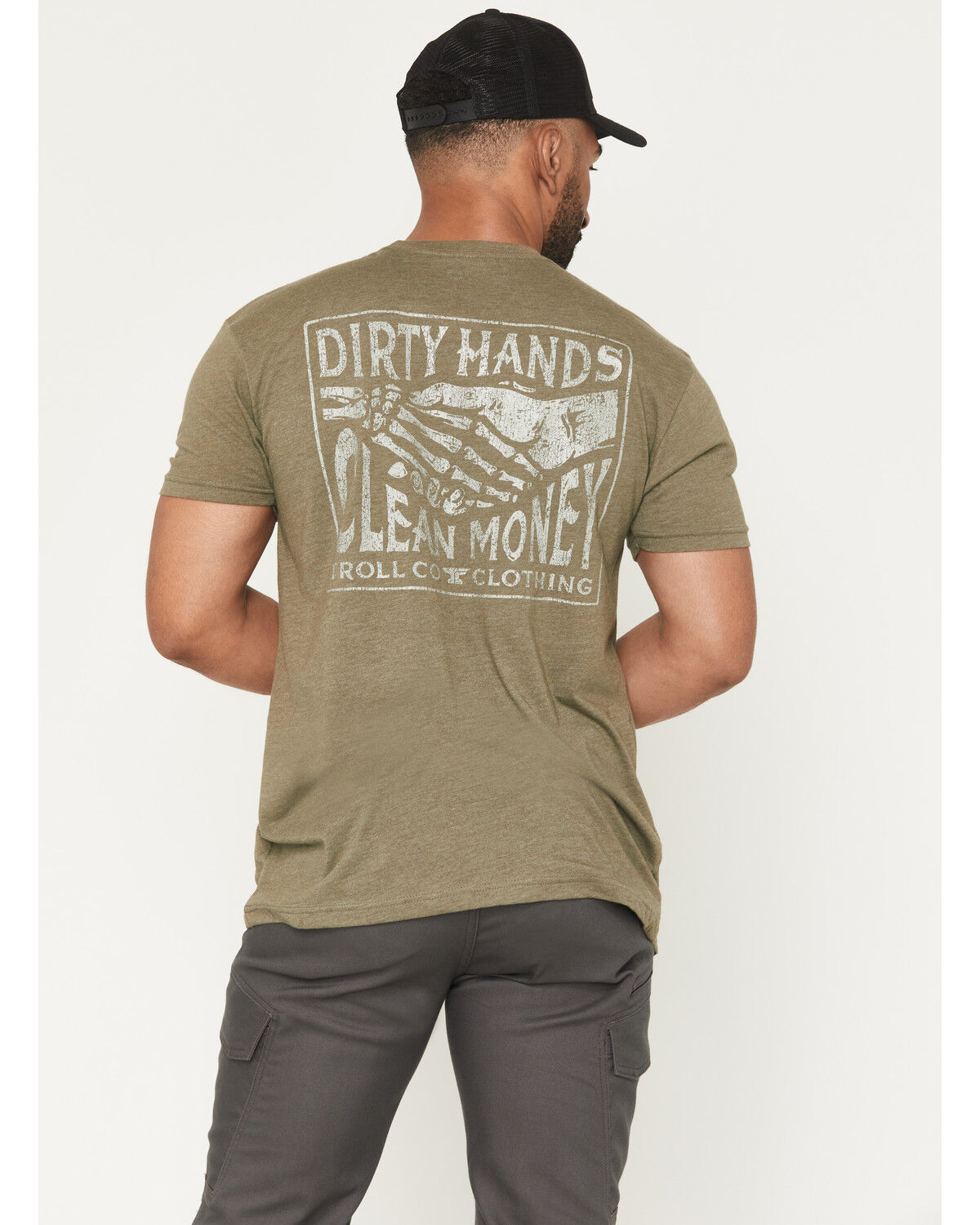 Troll Co Men's Haggler Box Short Sleeve Graphic T-Shirt, Green, hi-res
