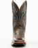 Image #4 - Cody James Hoverfly Axel Western Performance Boots - Broad Square Toe, Brown, hi-res