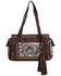 Image #3 - Ariat Women's Rori Concealed Carry Satchel Handbag, Brown, hi-res