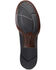 Image #5 - Ariat Men's Booker Ultra Den Full-Grain Western Boot - Round Toe, Black, hi-res