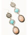 Image #2 - Shyanne Women's Triple Tier Earrings, Silver, hi-res