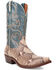 Image #1 - Dan Post Men's Exotic Python Western Boots - Snip Toe , Natural, hi-res