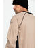 Image #2 - Cinch Men's FR Henley Long Sleeve Work T-Shirt , Beige/khaki, hi-res