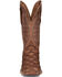 Image #4 - Tony Lama Men's Everett Exotic Pirarucu Western Boots - Broad Square Toe , Chocolate, hi-res