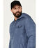 Image #2 - Brothers and Sons Men's Calhoun Anorak Insulated Hooded Jacket, Indigo, hi-res