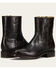 Image #3 - Frye Men's Campus Inside Zip Ankle Boots - Round Toe, Dark Brown, hi-res