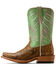 Image #2 - Ariat Women's Exotic Python Futurity Dash Western Boots - Square Toe, Honey, hi-res